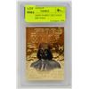 Image 2 : WCG GRADED 10 MINT 23KT GOLD STAR WARS YODA