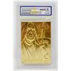 Image 1 : WCG GRADED 10 MINT 23KT GOLD STAR WARS OBI-WAN