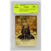 Image 2 : WCG GRADED 10 MINT 23KT GOLD STAR WARS OBI-WAN