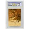 Image 1 : WCG GRADED 10 MINT 23KT GOLD STAR WARS LUKE