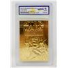 Image 1 : WCG GRADED 10 MINT 23KT GOLD STAR WARS