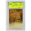 Image 2 : WCG GRADED 10 MINT 23KT GOLD STAR WARS