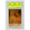 Image 2 : WCG GRADED 10 MINT 23KT GOLD STAR WARS
