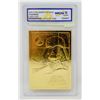 Image 1 : WCG GRADED 10 MINT 23KT GOLD STAR WARS