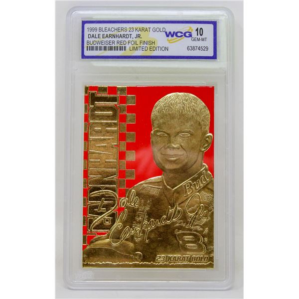 WCG GRADED 10 MINT 23KT GOLD DALE EARNHARDT