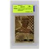 Image 2 : WCG GRADED 10 MINT 23KT GOLD DALE EARNHARDT