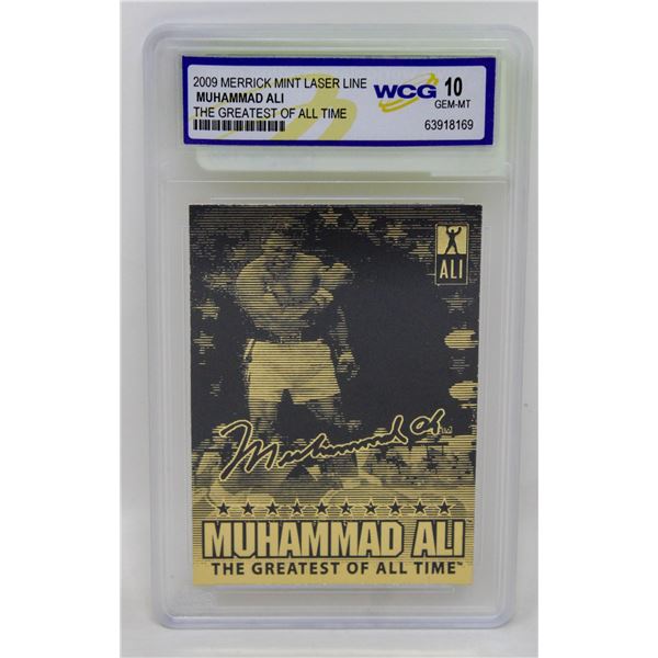 WCG GRADED 10 MINT MUHAMMAD ALI