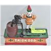 Image 1 : VINTAGE TRICK DOG PIGGY BANK