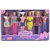 Image 1 : SEALED CHIC BARBIE DOLLS 6 PACK