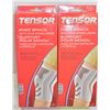 Image 1 : 2 PACK TENSOR KNEE BRACE SIZE LARGE