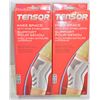 Image 1 : 2 PACK TENSOR KNEE BRACE SIZE LARGE