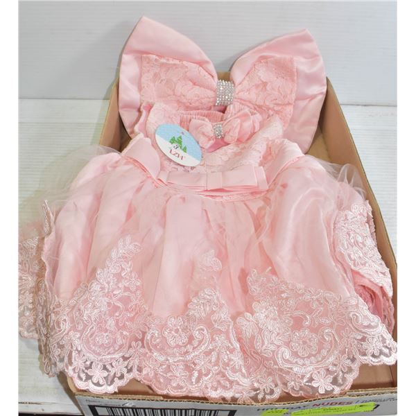 NEW LITTLE GIRL DRESS SET