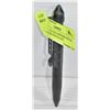 Image 1 : ALL METAL SELF DEFENSE PEN W/ GLASS BREAKER BLACK