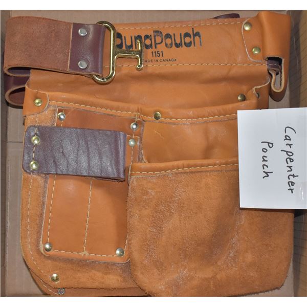 LEATHER CARPENTER POUCH