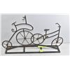 Image 1 : RUSTIC WROUGHT IRON BICYCLE DECOR