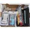 Image 1 : BOX OF VARIOUS NEW SCREEN PROTECTORS AND CASES