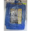 Image 1 : LOT OF 2 NEW 5' X 7' TARPS