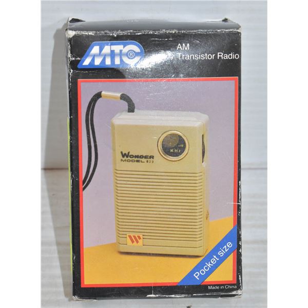 MTC AM TRANSISTOR RADIO