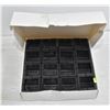 Image 1 : BOX OF BLACK SILICONE CHAIR END PROTECTORS