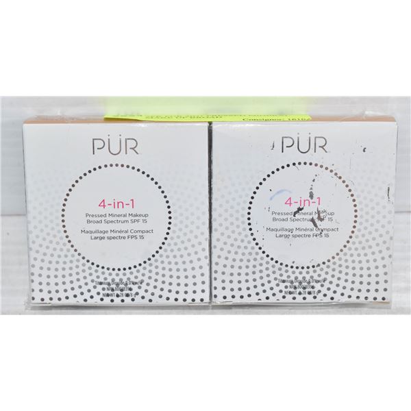 2PK PUR 4IN1 PRESSED MINERAL MAKE UP BROAD