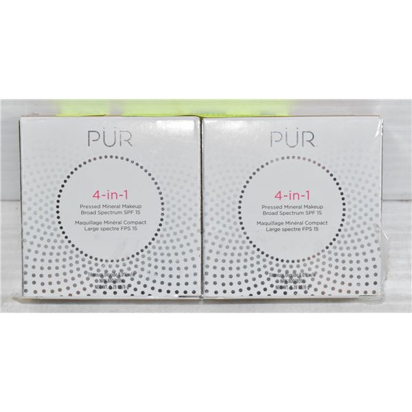 2PK PUR 4 IN 1 PRESSED MINERAL MAKE UP BROAD