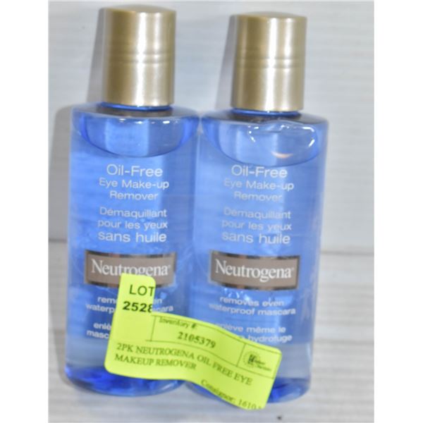 2PK NEUTROGENA OIL FREE EYE MAKEUP REMOVER