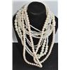 Image 1 : LOT OF 2 MIXED LADIES PEARL STYLE NECKLACES