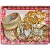 Image 1 : BOX OF GOLD TONE JEWELRY