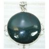 Image 1 : #36-NATURAL BLOODSTONE PENDANT