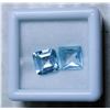 Image 1 : #97-SKY BLUE TOPAZ GEMSTONES SQUARE 4.0ct