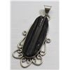 Image 1 : #19-NATURAL BLACK TOURMALINE PENDANT (RAW)