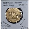 Image 1 : 2002 FAMILY OF LOONS CANADA DOLLAR