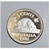 Image 1 : 1981 PROOF FINISH CANADA 5 CENT