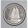 Image 1 : 1990 PROOF FINISH CANADA 10 CENT