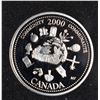 Image 1 : 2000 SILVER PROOF MILLENIUM 25 CENT "COMMUNITY"