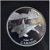 Image 1 : 1998 SILVER PROOF WHALES OF CANADA 50 CENT