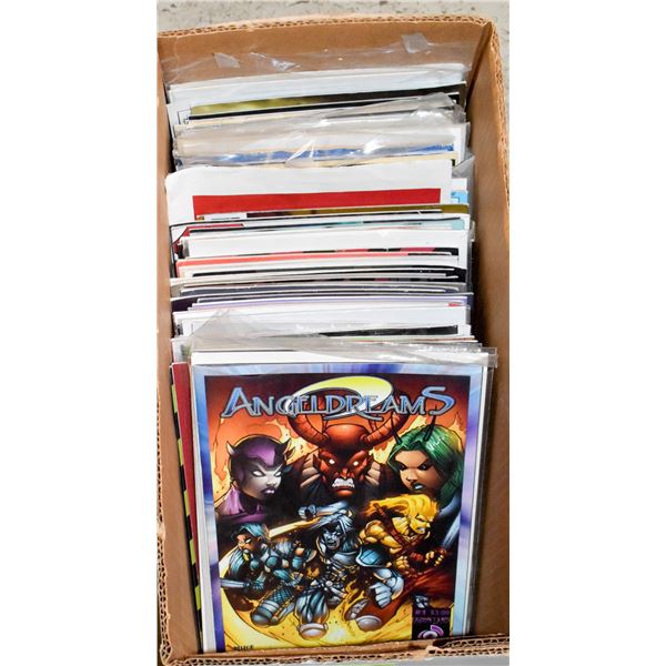 LONG BOX OF OLD COMICS ESTATE