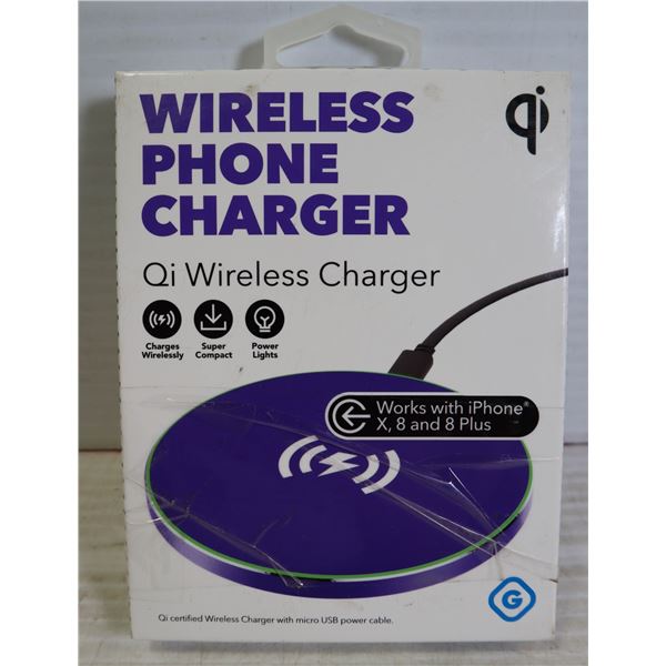 NEW GEMS QI WIRELESS PHONE CHARGER