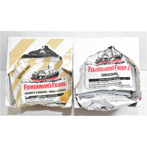 15 PKS FISHERMANS FRIEND ASST. LOZENGES PER PK