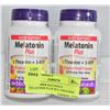 Image 1 : 2PK WEBBER NATURALS MELATONIN PLUS W/L-THEANINE