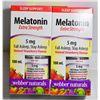 Image 1 : 2PK WEBBER NATURALS MELATONIN 5MG EXTRA STRENGTH