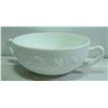 Image 1 : DOUBLE HANDLED MILK GLASS DISH