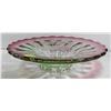Image 1 : MULTI COLOURED ART GLASS BOWL