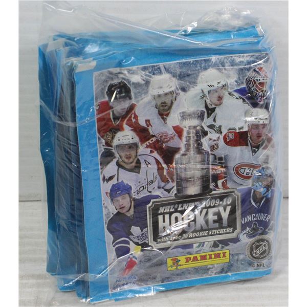 12 PACKS OF PANINI HOCKEY STICKERS 2009-2010