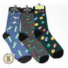 Image 1 : BUNDLE OF THREE NEW FUN PATTERN MENS SOCKS