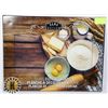 Image 1 : NEW GLASS CUTTING BOARD BAKING THEME