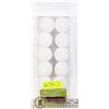 Image 1 : NEW 10 PCS SPHERE LIGHTS WHITE