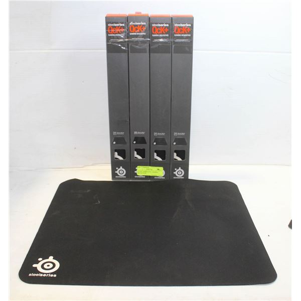 4 PACK STEEL SERIES GAMING MOUSE PAD