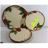 Image 1 : 3 FRANCISCAN APPLE PLATES