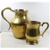 Image 1 : BRASS JUG AND CUP